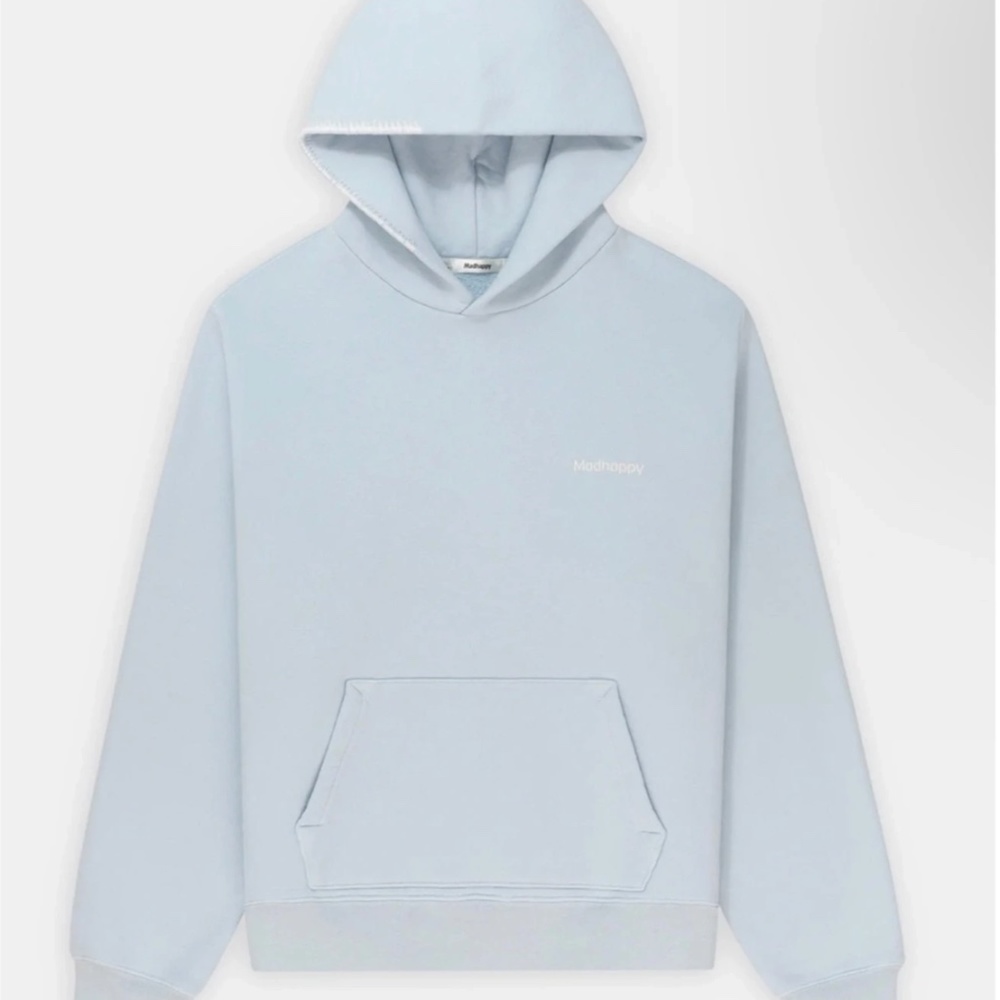 MADHAPPY CLASSICS FLEECE HOODIE - XS / icy